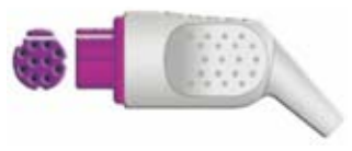 Sensor SpO2 reutilizable, sensor de punta blanda adulto, longitud 3 m – compatible con S&W