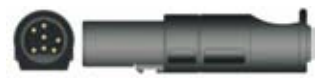Sensor SpO2 reutilizable, sensor de punta blanda lactante, longitud 1 m, conector de 7 pines – compatible con GE Datex-Ohmeda