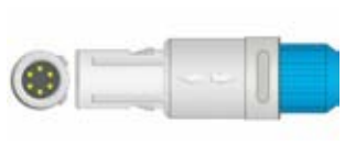 Sensor SpO2 reutilizable, pinza dactilar adulto, longitud 3 m, conector de 6 pines – compatible con Mindray New PM6000…