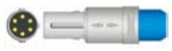 Cable troncal / latiguillos ECG, 3 derivaciones, estándar IEC, estilo de conector: Euro para Mindray – compatible con Biosys