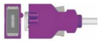 Sensor SpO2 reutilizable, pinza dactilar adulto, longitud 3 m – compatible con Colin/Omron / Datascope / Fukuda Denshi / GE Critikon / Nellcor /…