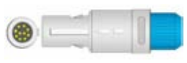 Cable de extensión SpO2, longitud 2,4 m, tecnología Nellcor non Oximax – compatible con Mennen – ref. BE10-43
