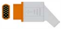 Cable / transductor de presión invasiva (PAI), longitud 3,5 m – compatible con Siemens 2×Edward IBP Cable – ref. BIBP-43