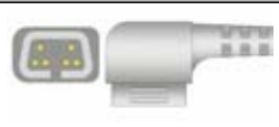 Cable de extensión SpO2, longitud 2,4 m – compatible con Criticare(CSI) – ref. BE06-21