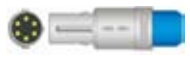 Cable / transductor de presión invasiva (PAI), para transductor ARGON (AG), longitud 3,5 m – compatible con Colin