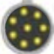 Sensor SpO2 reutilizable, sensor de punta blanda pediátrico, longitud 3 m, conector de 8 pines – compatible con Zondan