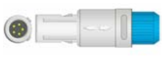 Sensor SpO2 reutilizable, pinza dactilar adulto, longitud 3 m, conector de 5 pines – compatible con Biocare BP12B BP12C