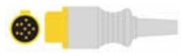 Cable de extensión SpO2, longitud 2,4 m – compatible con GE Datex-Ohmeda / GE Hellige