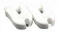 Accesorio ECG/EKG, adaptador 3 mm con terminal grabber, pediátrico universal