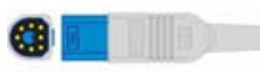 Cable de extensión SpO2, longitud 2,4 m – compatible con Shenmai