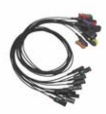 Latiguillos ECG radiotransparentes, 10 derivaciones, estándar AHA – compatible con CONMED IVY Philips IVY – ref. BCFR10-03A