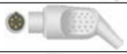Cable / transductor de presión invasiva (PAI), para transductor ARGON (AG), longitud 3,5 m – compatible con Spacelabs 300…