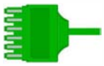 Cable troncal / latiguillos ECG, 6 derivaciones, estándar IEC – compatible con Siemens Dräger